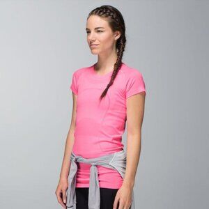 Lululemon Women's Run: Swiftly Tech Short Sleeve - Pink